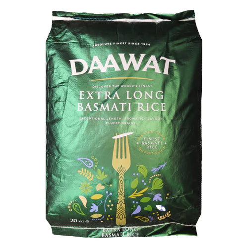 Daawat Basmati Rice XL (Extra Long) 20kg