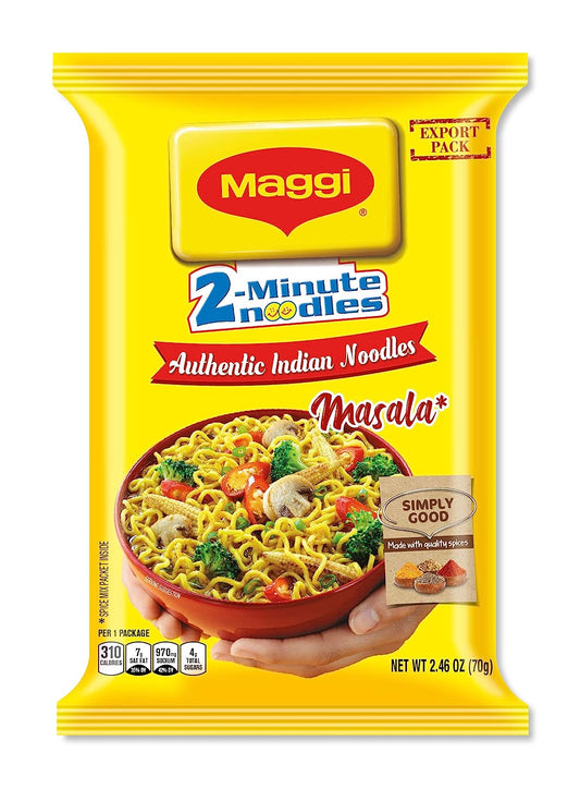 Maggi Noodles 2-minutes Masala Noodles 70g Pack