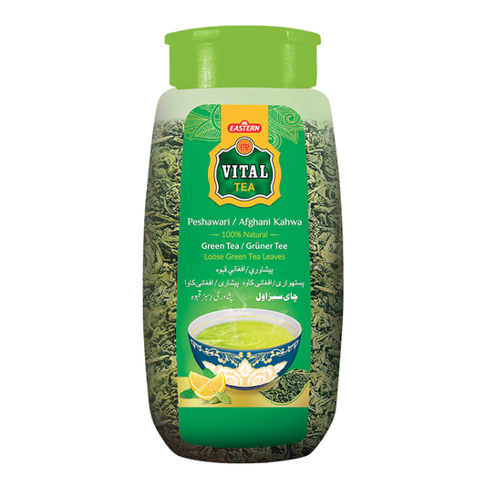 Vital - Peshawari Kahwa (Loose Green Tea) Jar 500g