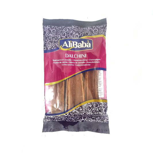 Cinnamon Sticks (Dalchini) 50g - Ali Baba/TRS